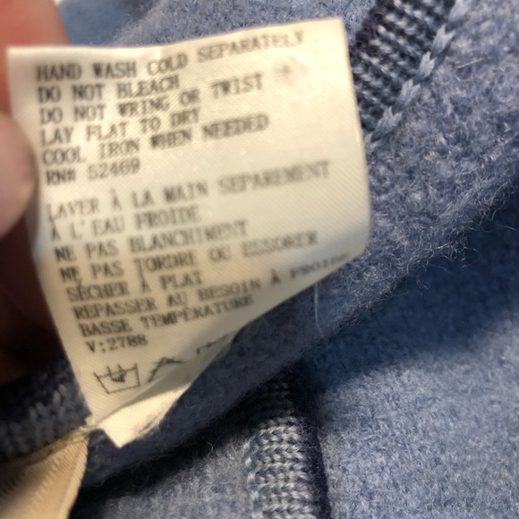 Vintage Huntington Ridge Wool Cardigan with Floral Accents Women’s Large - Picture 10 of 12